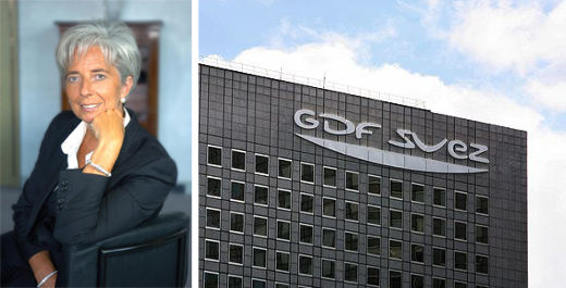 GDF Suez / Nouvelle augmentation du gaz domestique. christine lagarde, gdf suez, energie, chauffage au gaz