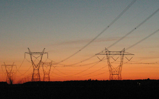 Energie électrique : pylones électriques pylones electriques, energie electrique
