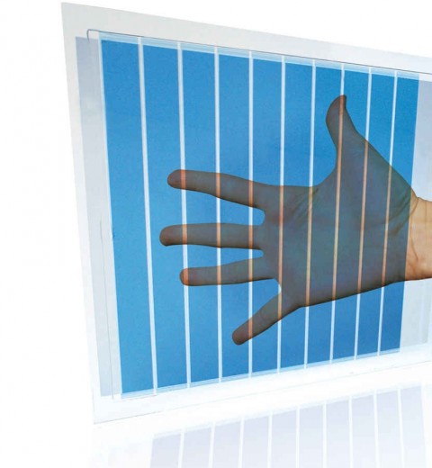 Cellule solaire transparente Heliatek