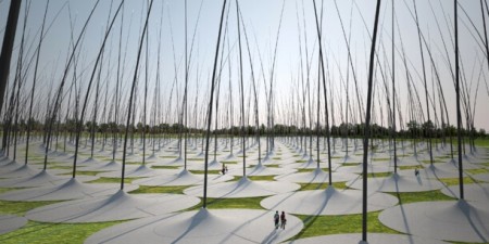 Eoliennes Windstalk.