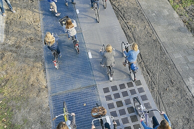 Piste cyclable SolaRoad