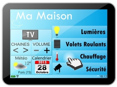Application domotique.