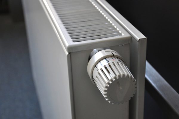 radiateur avec vanne thermostatique